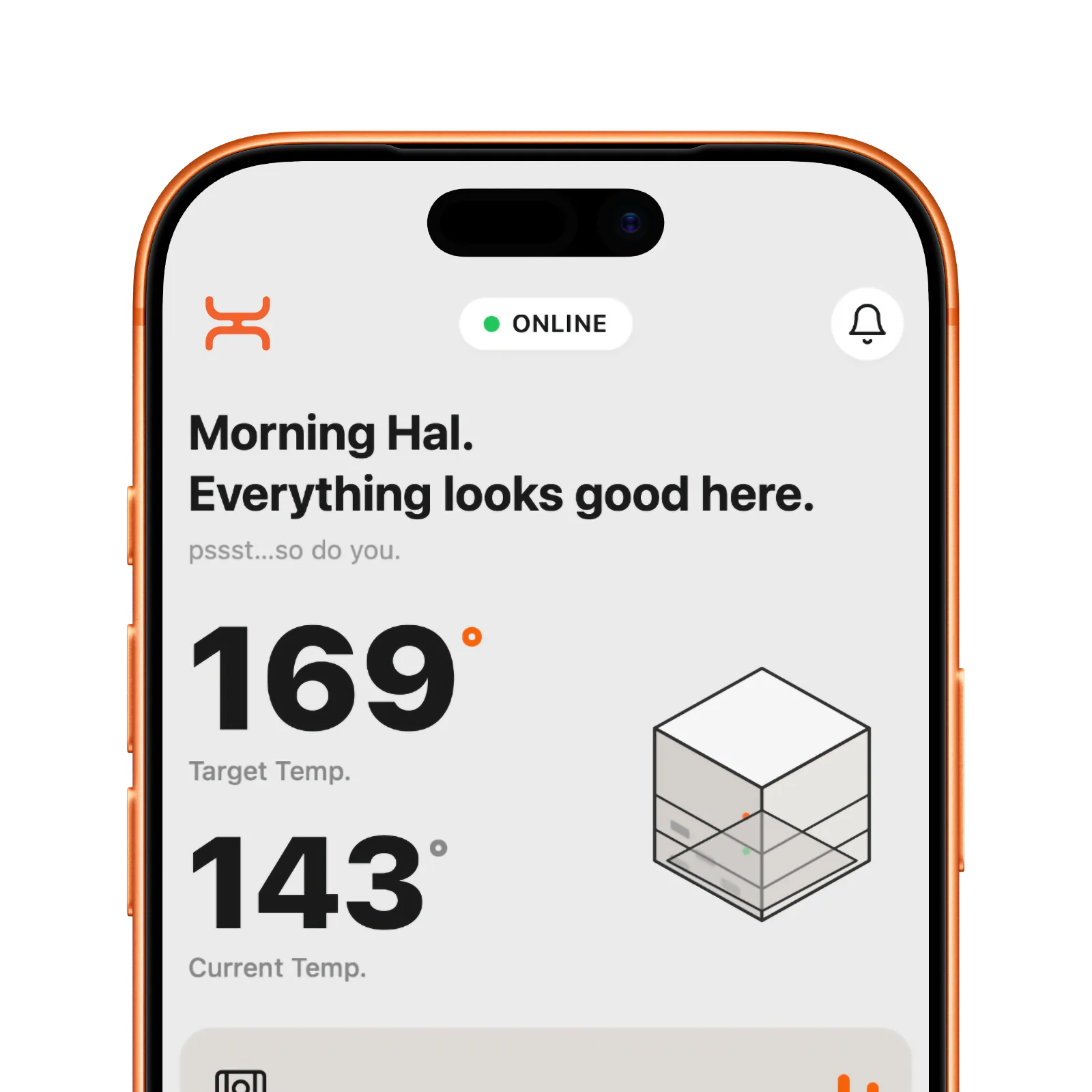 The Heatoshi app